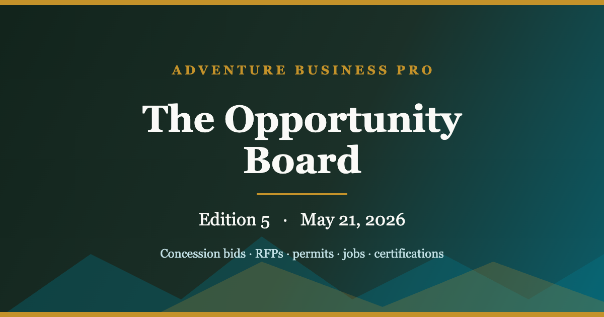 The Opportunity Board — Edition 5 (May 21, 2026)