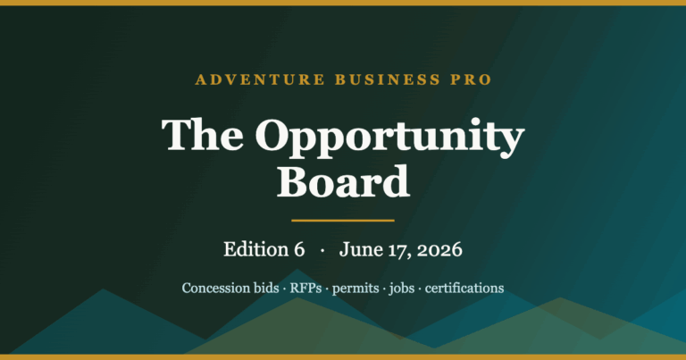The Opportunity Board — Edition 6, Adventure Business Pro
