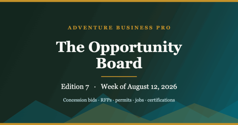The Opportunity Board — Edition 7, Adventure Business Pro